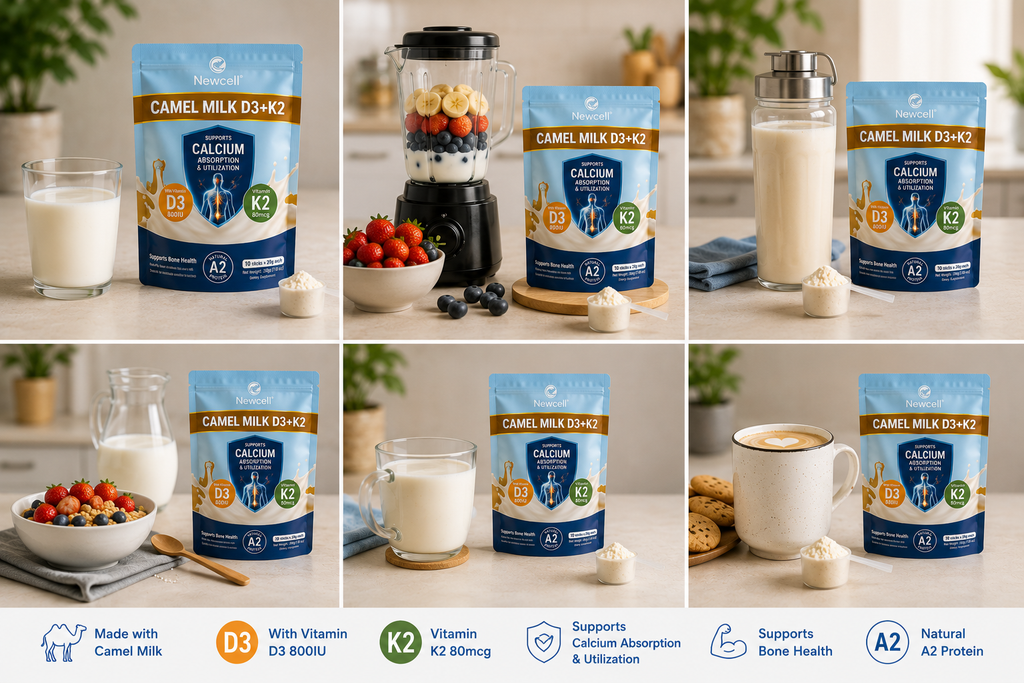 Newcell Camel Milk D3+K2