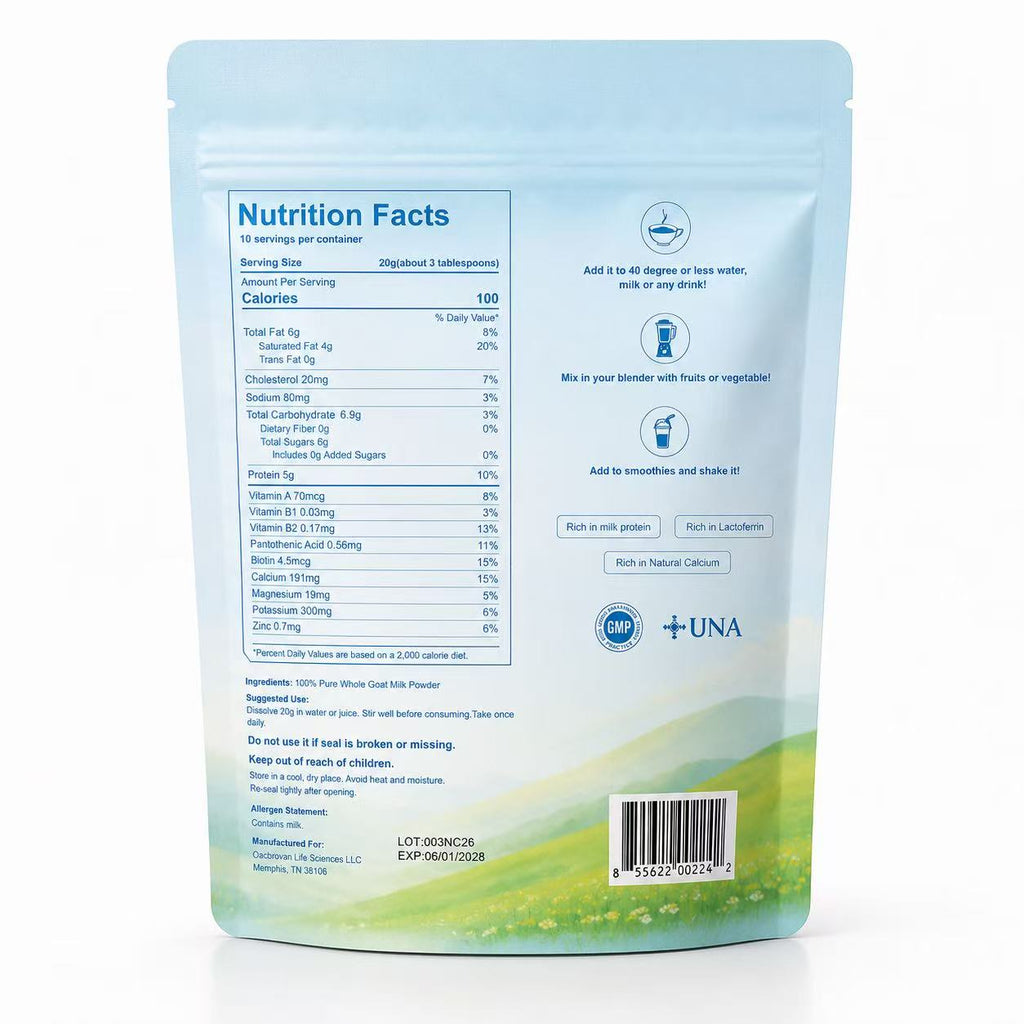 Newcell 100% Pure Goat Milk Powder
